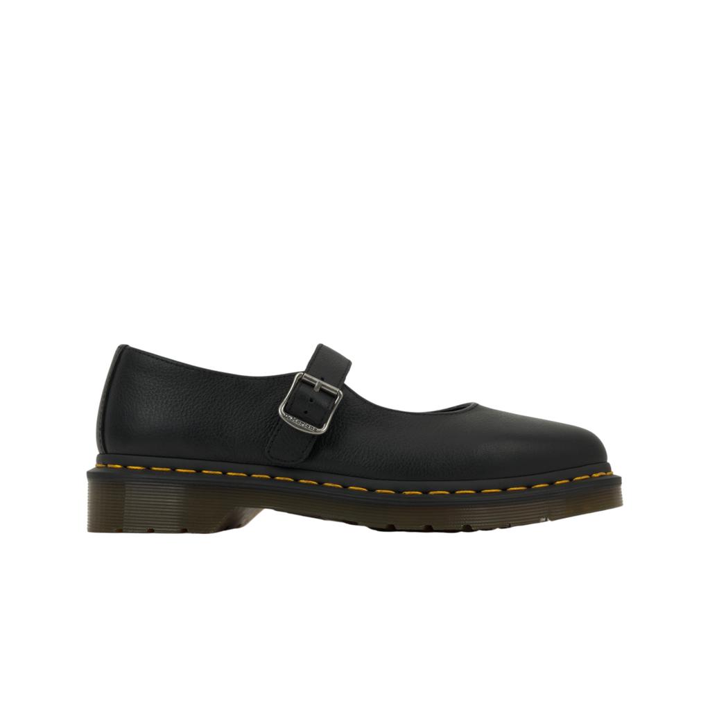 Dr. Martens Elphie Virginia Leather Mary Jane Shoes Black (Womens) Women Sneakers 40685001