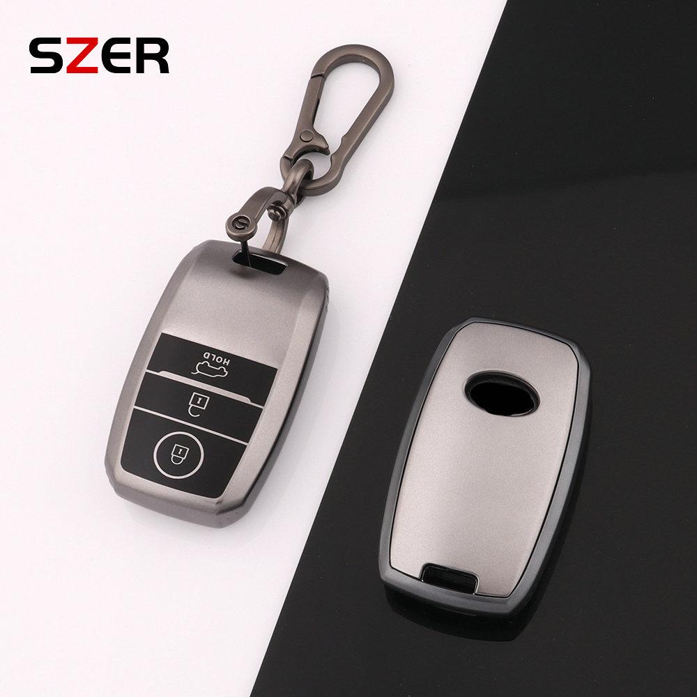 3 4 Button TPU Car Smart Key Case Cover Shell Keychain For KIA Rio Rio5 Sportage Ceed Cerato K3 KX3 K4 K5 Sorento Optima Picanto