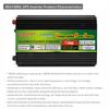 Free Shipping Dc12v To Ac 220v 230v 1000W UPS Power Inverter with Battery Charger