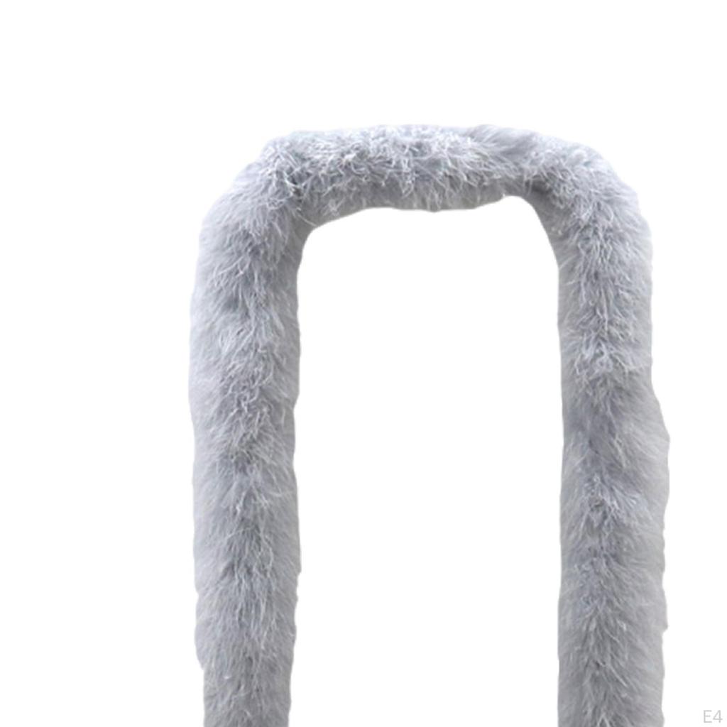Artificial Craft Fabrics, Soft Feather Strips, Wool Strips for Decoration, Clothing, Party, Crafts