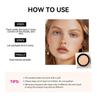 Lakerain Square Box Loose Powder: Natural Concealer, Long-Lasting, No-Smudge Makeup Setting Powder