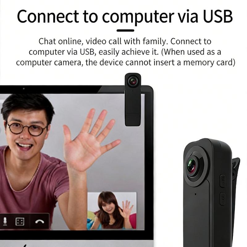 Clear 1080P Action Camera Created From Shockproof ABS Material For Active Sports