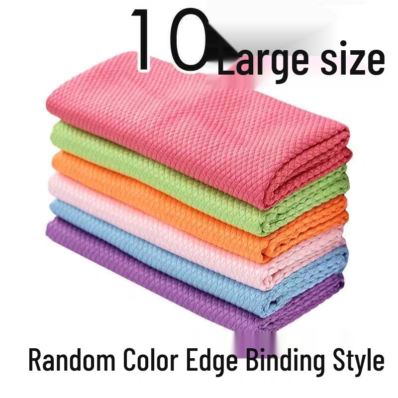 LIEI Fish Scale Glass Cleaning Cloth