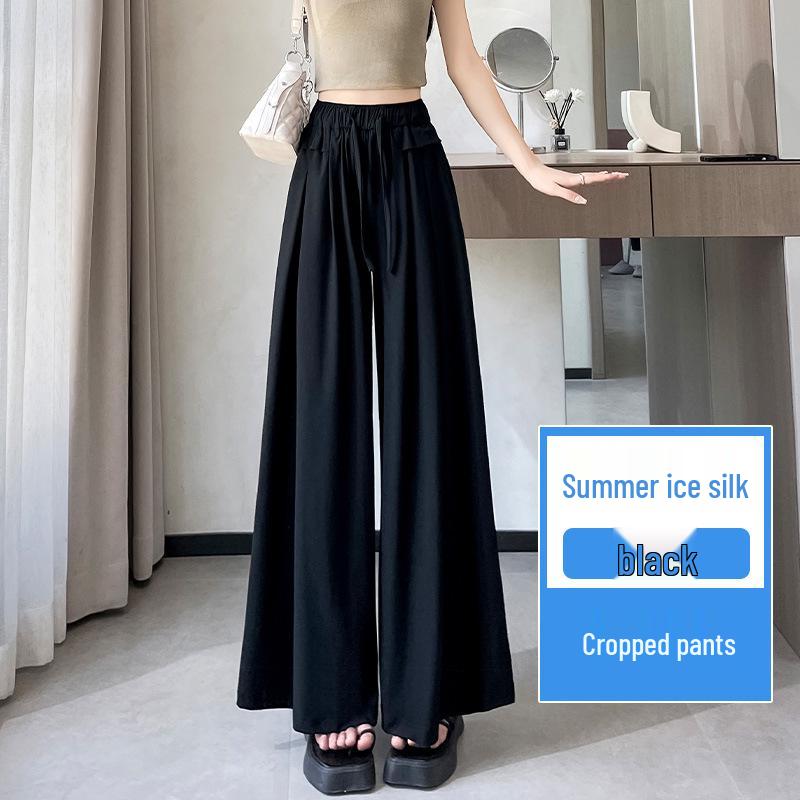 

Petite Women s Quick-Dry High-Waisted Wide-Leg Flared Pants M