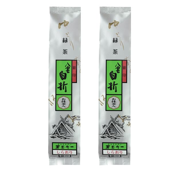 Chasandaiichi Yakumo Shiraori Silver Seal 135g x 2 bottles Matcha-infused