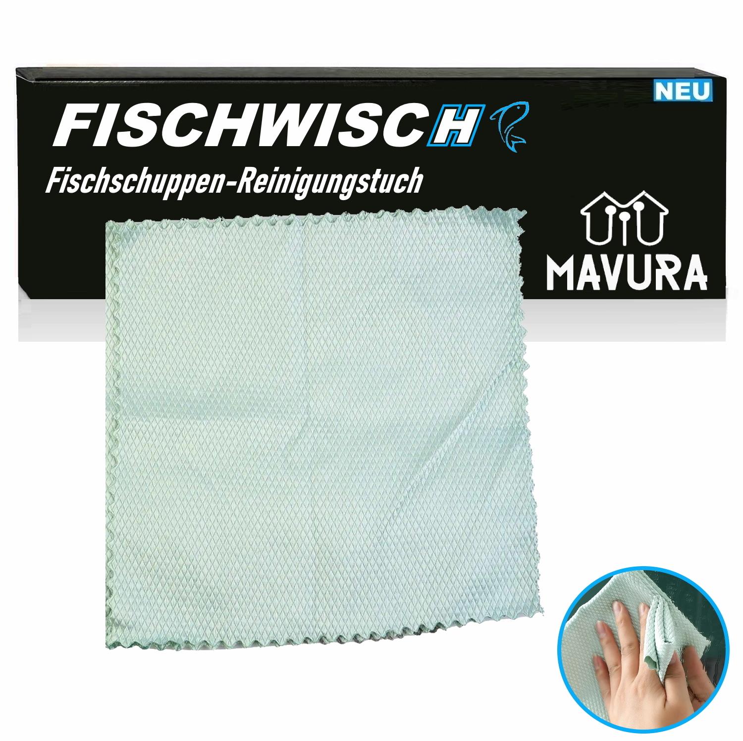 

FISCHWISCH Тканина з риб ячою лускою Побутова тканина Серветки Гачірка для миття Гачірка для прибирання