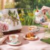 JOYYE 5-Piece Mixed Color Garden Tea Set