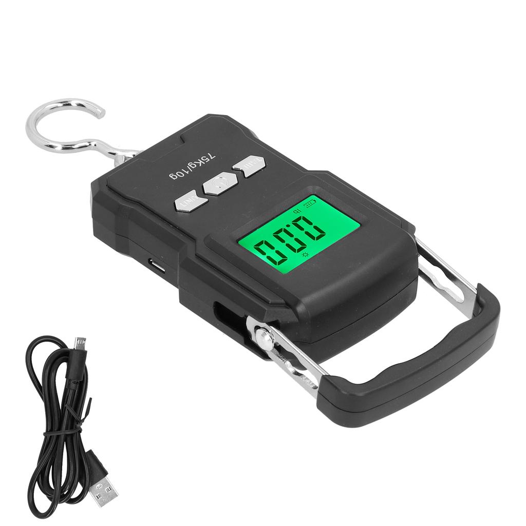 75kg USB Rechargeable Portable Scale Multifunctional Express Scale for Home Kitchen