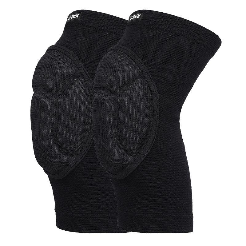 

1Pairs Anti Collision Eva Sponge Protective Gear Ideal For Volleyball Roller Skating Dance Anti Fall Thickened Fitness Kneeling L чёрный