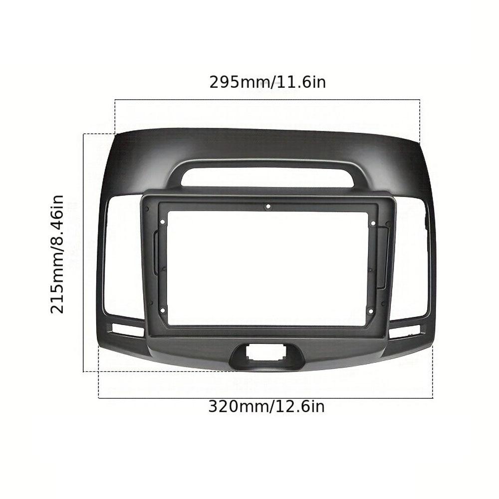 Für Hyundai ELANTRA 2007-2011 9 Zoll LHD RHD Koreanische Version Textur 2 Din Auto Innenraum Android Rahmen