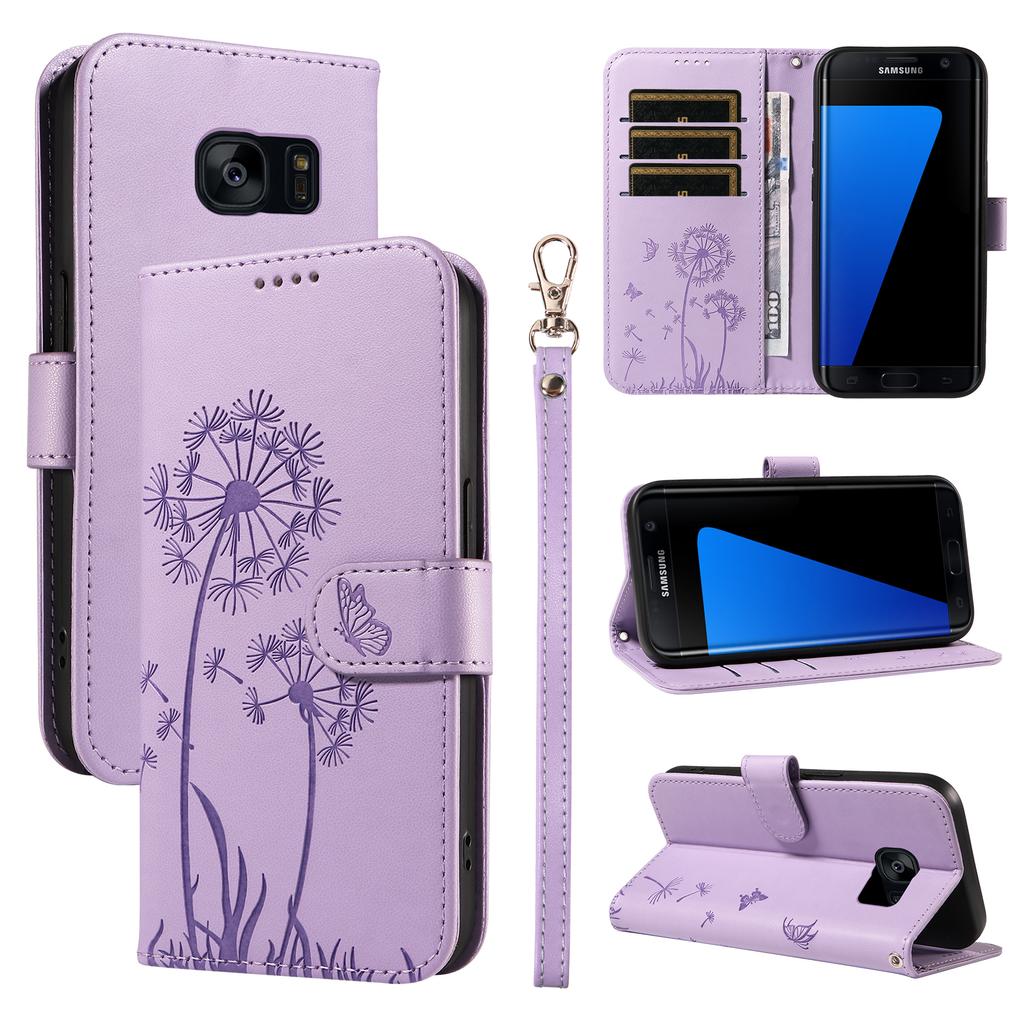 Flip Wallet Case For Samsung Galaxy S7 Edge S8 PU Leather Cover,Galaxy S9 Plus Xcover 7 Core Phone Cove