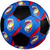 TAGLIA 5 Pallone da Calcio FC Viktoria Plzeň Colorato Per Tutte le Età Cucito a Macchina PVC Pronto per la Competizione Resistente Alta Rimbalzabilità