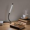 Portable 5V LED Reading Light 10 LEDs Flexible Gooseneck LED Light White Light 1W LED Lamp Computer