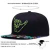 Men Outdoor Summer Sunscreen Hat Flat Top Cotton Baseball Cap Personalized Embroidery Women Travel Hats Snapback Caps