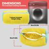 1/2/4pack Shoe Washing Machine bag, Reusable Shoe Cleaning Bag for Washing Machine, Fits All Shoe Types & Sizes