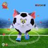Tom Football Jerry Basketball Tennis Design Plush Rebound Ball Pendant Keychain