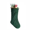 1PC Christmas Stockings For Kids Large Size Cable Knit Stocking Christmas Decorations For Family Party