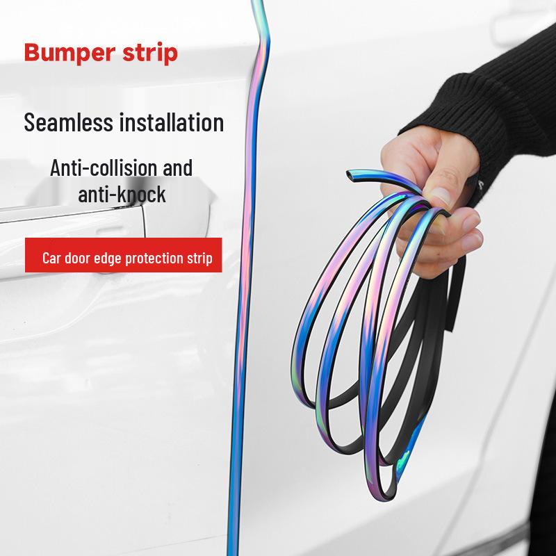 

Универсальный гальванизированный протектор кромки двери автомобиля - Резиновая полоса против трения и царапин с яркой отделкой