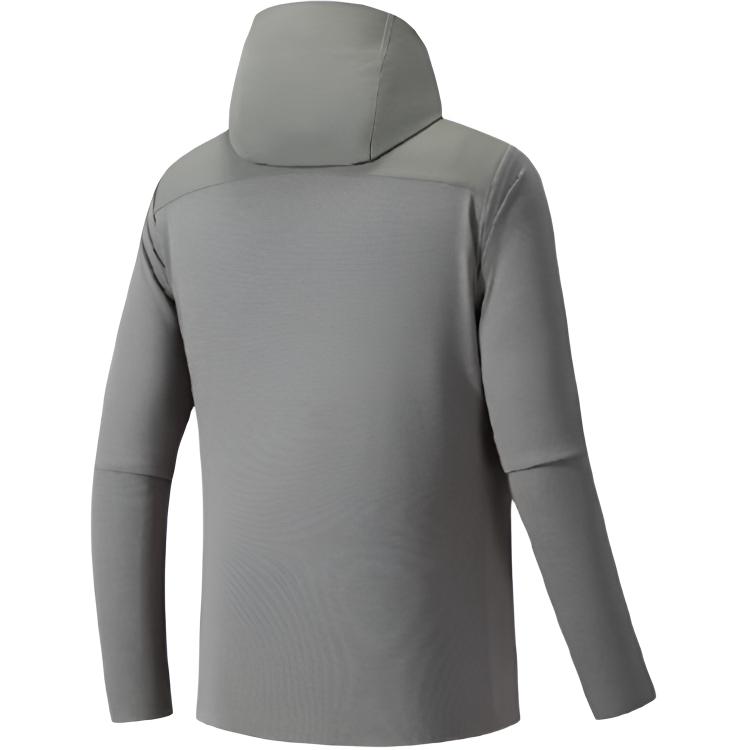 Anta Champion Travel Series Solid Color Sports Minimalist Hooded Zipper Comfortable Versatile Loose Jacket Men Jacket 152530711-3