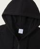Champion Basic C Logo Regular Fit Zip-Up Hoodie Off Black