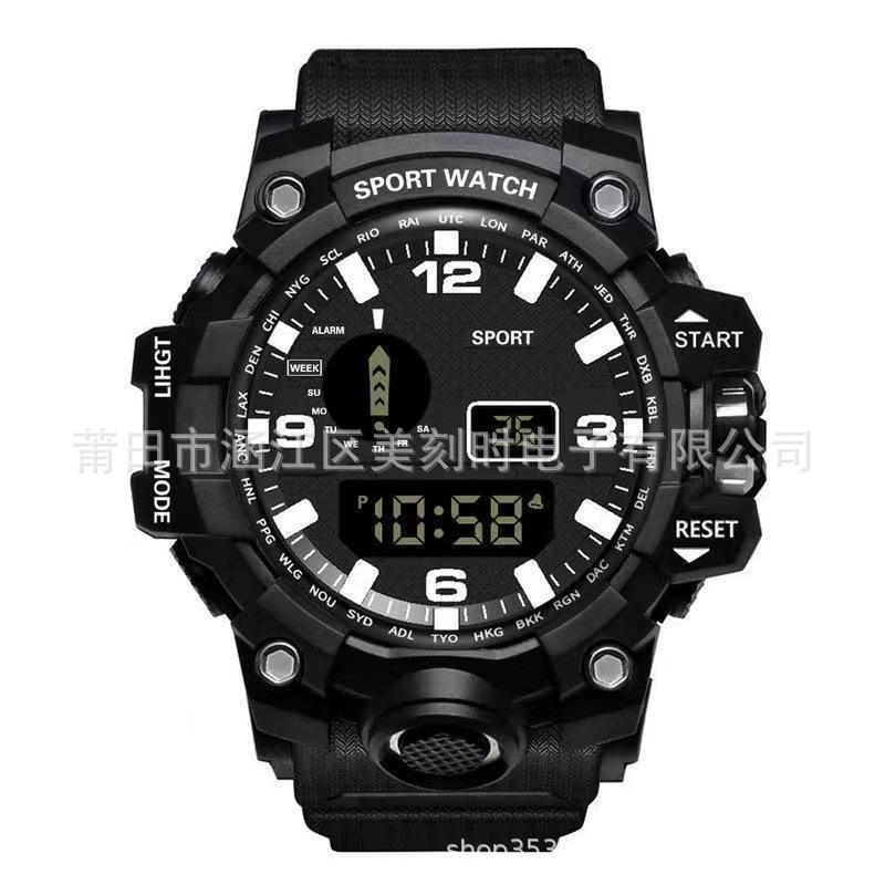 

Многофункциональные спортивные часы для улицы для мужчин, женщин и студентов OPP чёрный