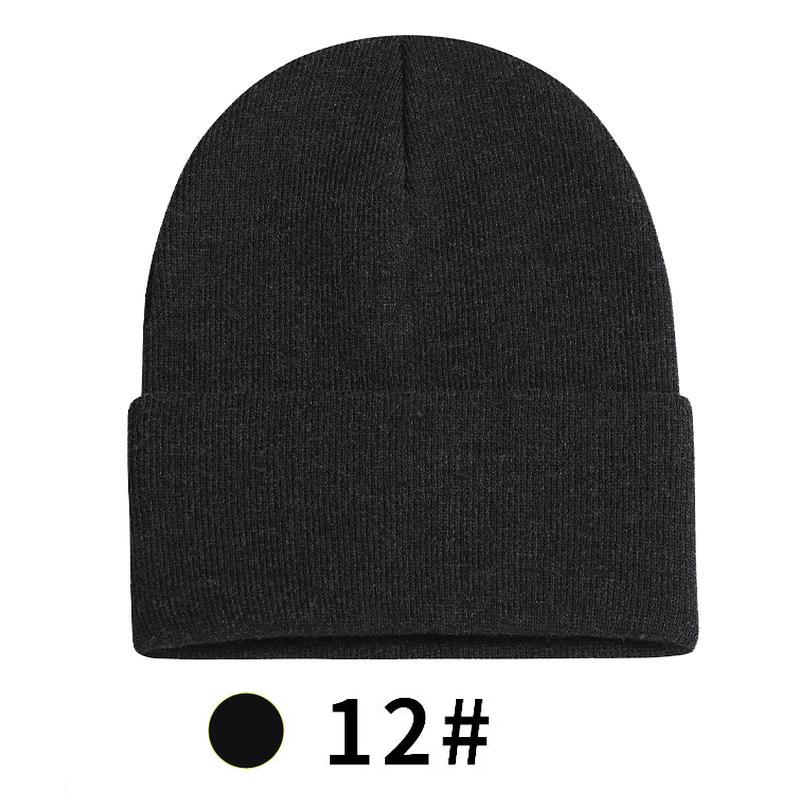 Unisex Winter Running Hat Beanie for Men and Women Breathable Knitted Hat with Digital Printing Warm for Sports