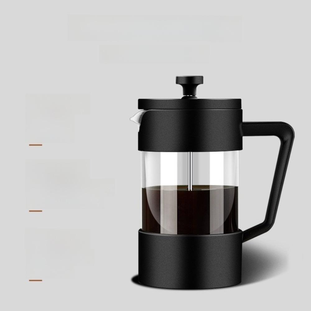 Heat Resistant French Press Coffee Maker Pot 350/600/1000ML Tea Maker Creative Tea Coffee Brewer