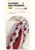 New Floral Jacquard Lace Cotton Duvet Cover Set - Four Pieces with Textured Embroidery
