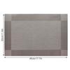 PVC Coaster Insulation Pad Mat Non-slip Table Placemat Home Kitchen Decor