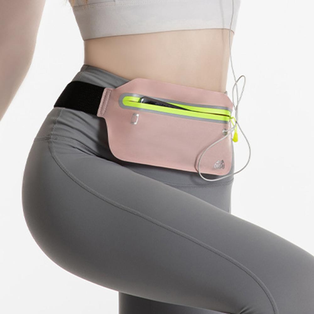 High Elastic Sport Mobile Waist Bag Close Fitting Sports Phone Bag Running Waist Bag  Men Women