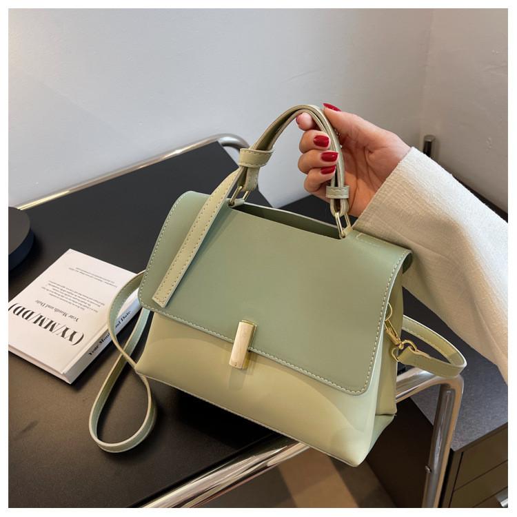Crossborder Style Small Pu Shoulder Bag With Zipper Closure For Daily Use