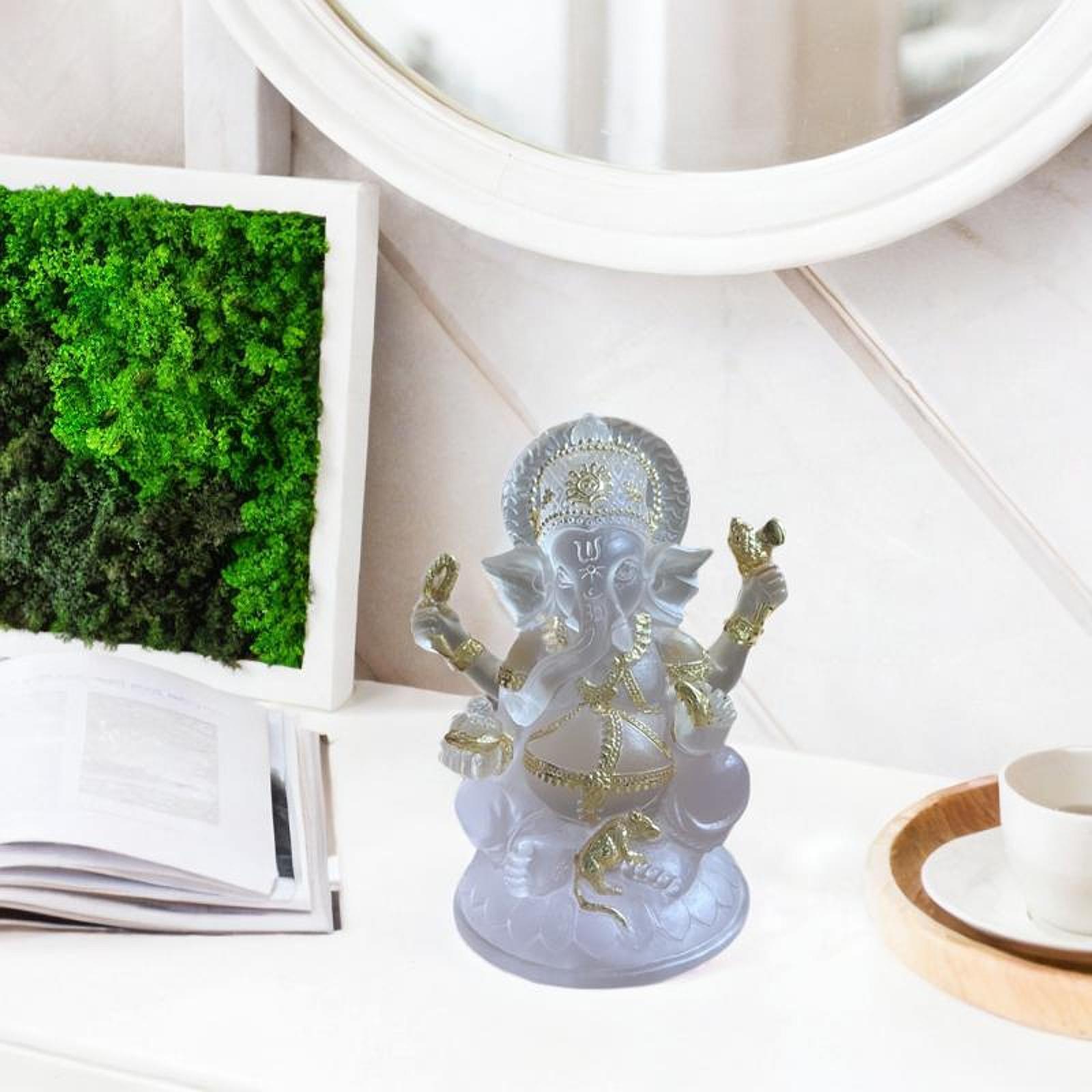 

Фигурка Господа Ганеши Бог-слон Будда Домашний декор Настольная статуэтка Ганеши
