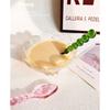 Glass Beads Pastry Glass Tableware Spoon Fork Creative Primary Color Pink Green Glass Spoon Spoon Household