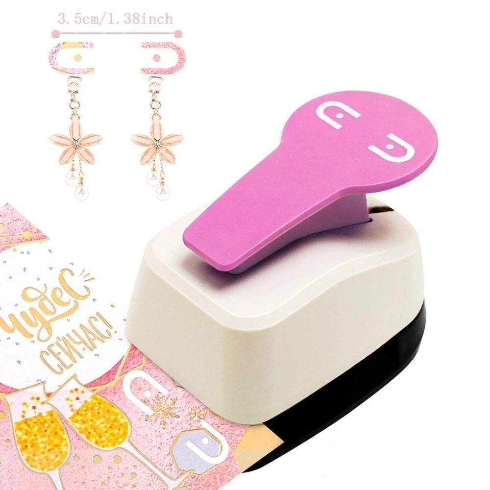 Precision Earring Display Card Hole Punch Portable Design Tab Perforator Tool  Paper Crafting