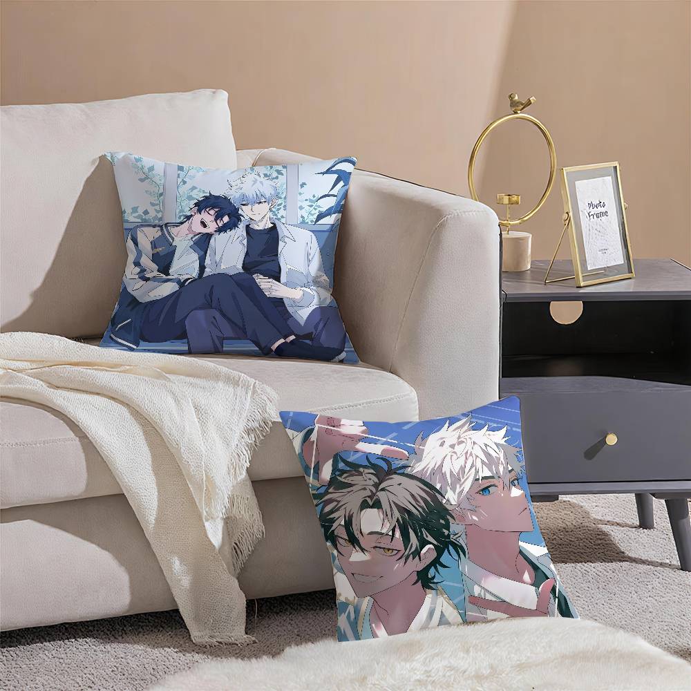 Cartoon L-Link Click-MT Anime Pillow Case Printing Pillowcase Living Room Sofa Cushion Cover Bedroom Room Decor