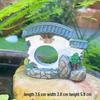 Jiang Taigong Fischer Ornaments für Hof Fischteich Felsen Bonsai Dekor