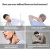 Neck and Shoulder Relaxer Cervical Traction Trigger Point Massage Pillow Neck Support Brace for Daily Health Care