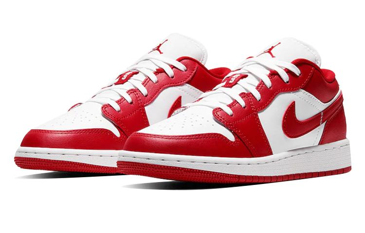 Jordan 1 Low Gym Red White GS 553560-611