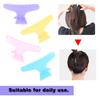 12Pcs/Set Hair Clip Clamps Hairpin NaPAW Women Buty Hairdressing Tool Black