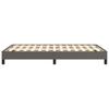 Vidaxl Bed Frame, Grey, 120X200 Cm, Faux Leather