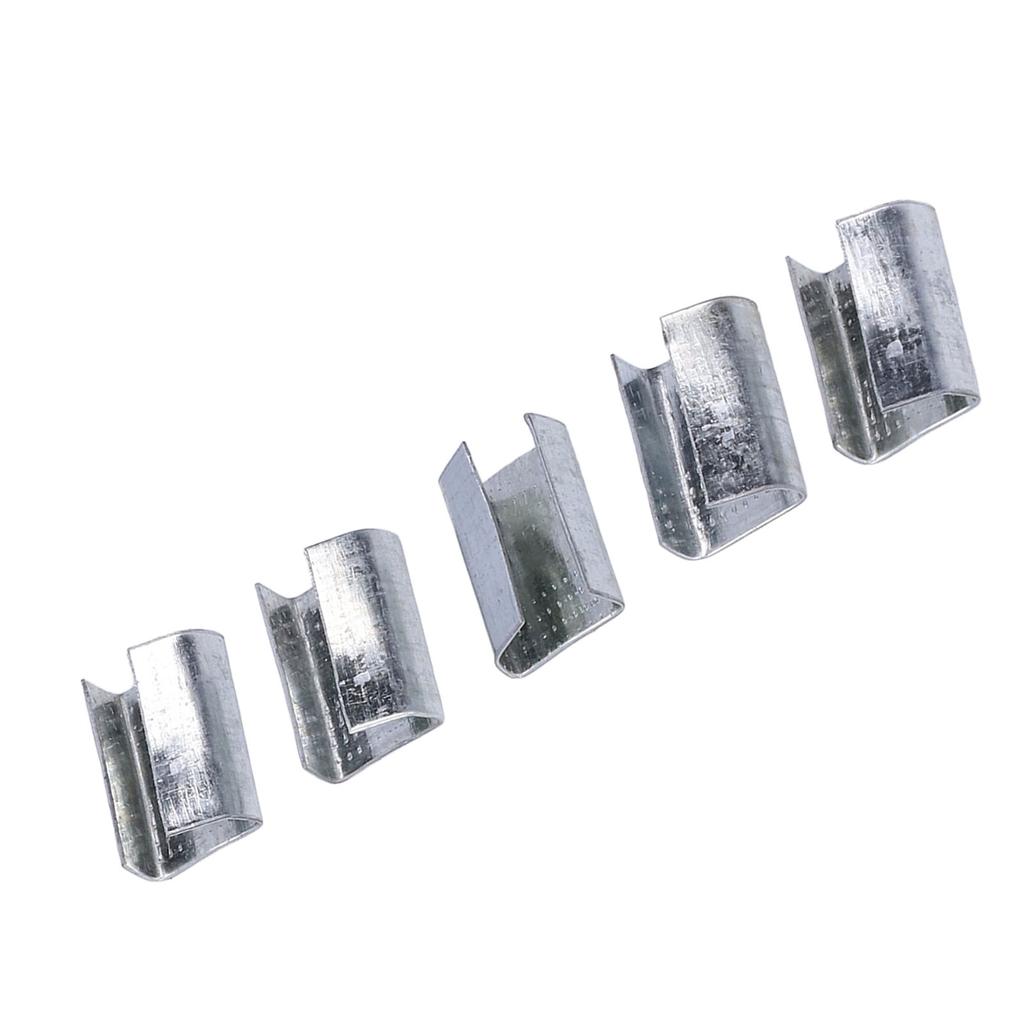 Metallbandverschluss Verzinkter Stahl Verpackung Offene Siegel für 16mm Kunststoff PET Band