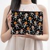 Halloween Themed Pencil Case Storage Bag Large Capacity Cosmetic with Pumpkin Smooth Zipper