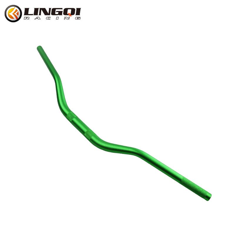 

LINGQI RACING Universal 22mm Motorcycle Handlebar CNC Aluminum Alloy Scooter Handle Bar Steering Wheel Handle Bar For Dirt Bike зелений