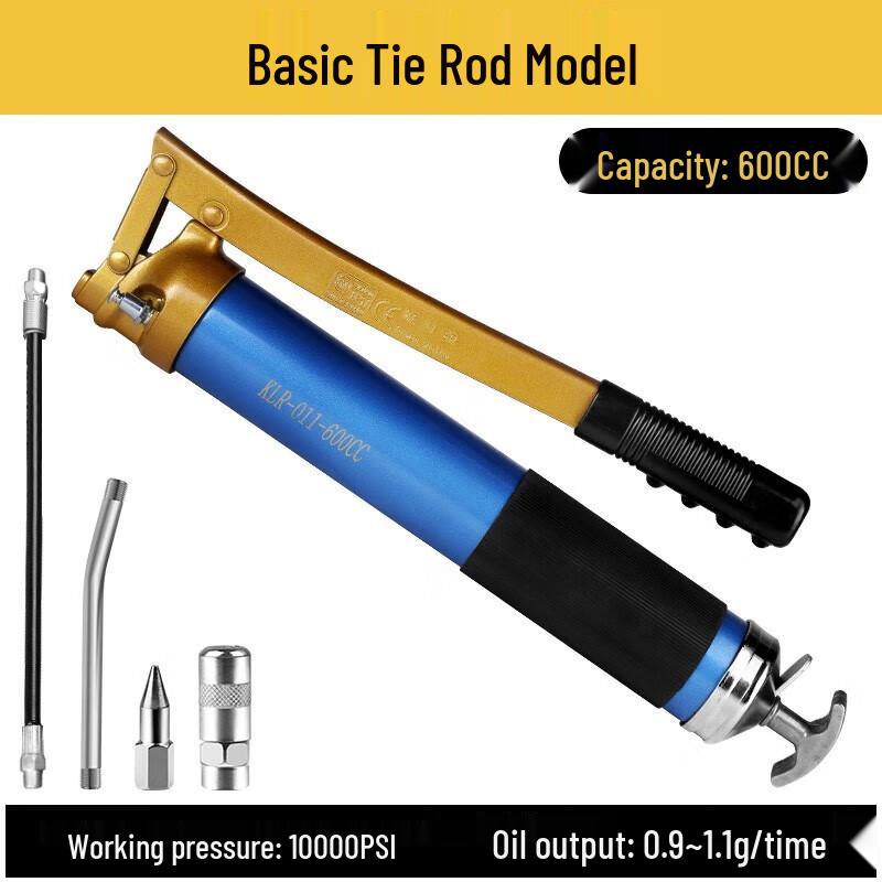 ASOYOGA Manual Grease Gun CN plug (adapter included)