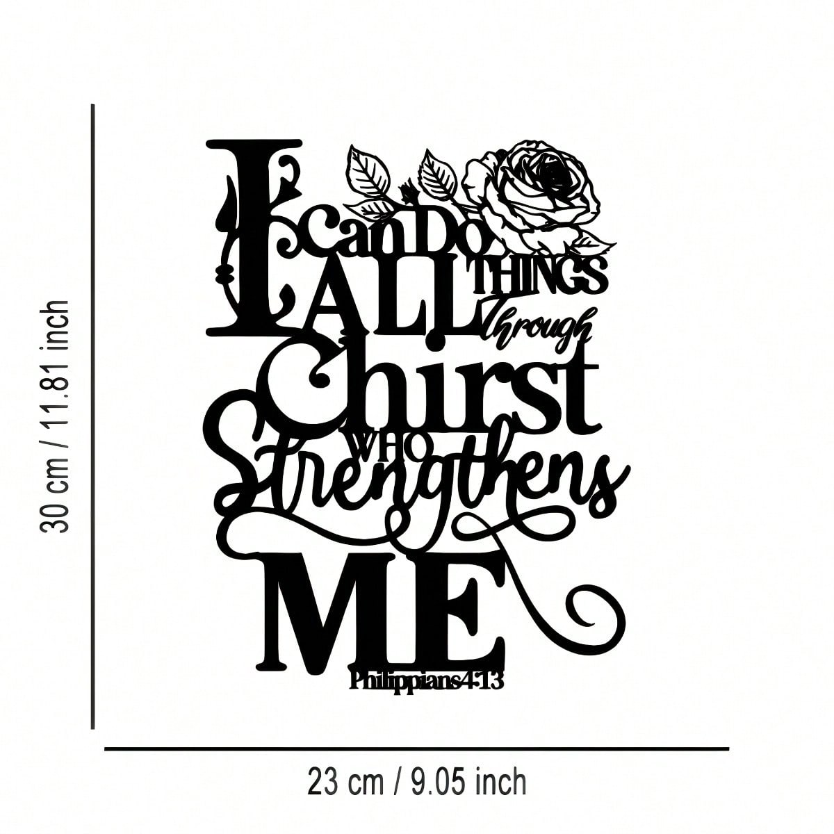 Metal Wall Plaque Inspirational Quote Home Office Decor Motivational Gift разноцветный