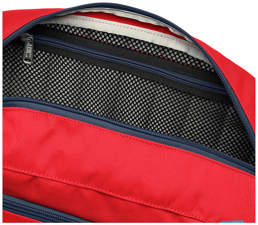 Saszetka biodrowa Recycle Oval Nerka Czerwona [Chums]