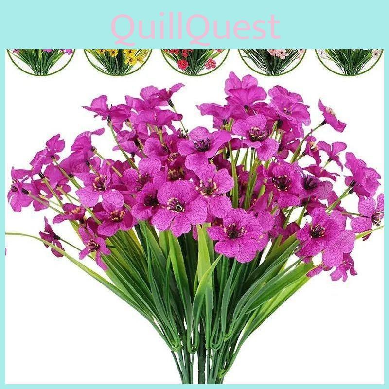 Matthiola Incana Used Plastic Flower For Wedding And Home Decoration