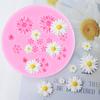 Daisy Wild Chrysanthemum Flower Silicone Mould DIY Cupcake Baking Moulds Daisy Fondant Mould Cake Decorating Tools Chocolate Candy Resin Mould