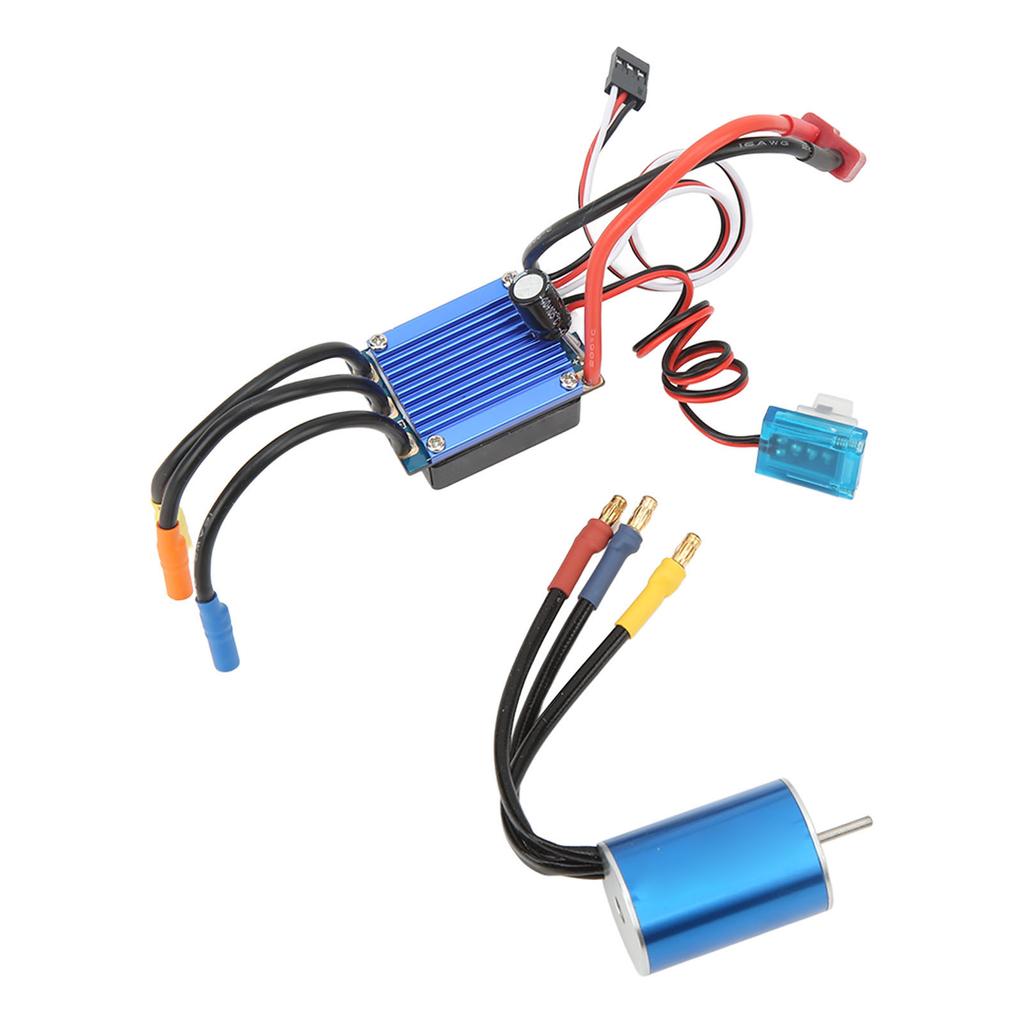 2435 4500KV Brushless Motor 25A Brushless ESC RC Upgrade Combo for Traxxas for HSP for Wltoys 1 16 1 18 RC Car