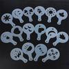 16pcs DIY Mold Latte Foam Tool Cappuccino Coffee Art Stencils Decorating